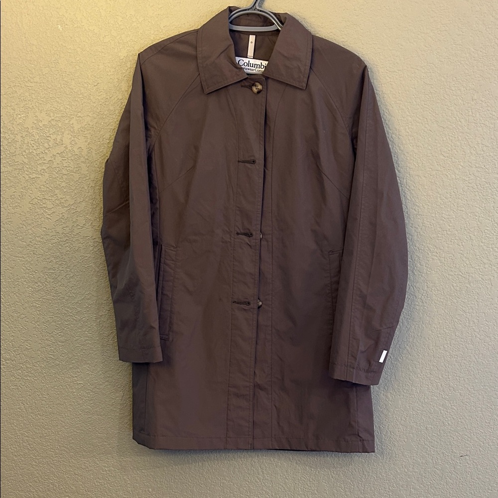 Columbia Women's Dark Brown Trench Coat